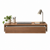 میز تحریر دیواری ساده تک کشو WT 520