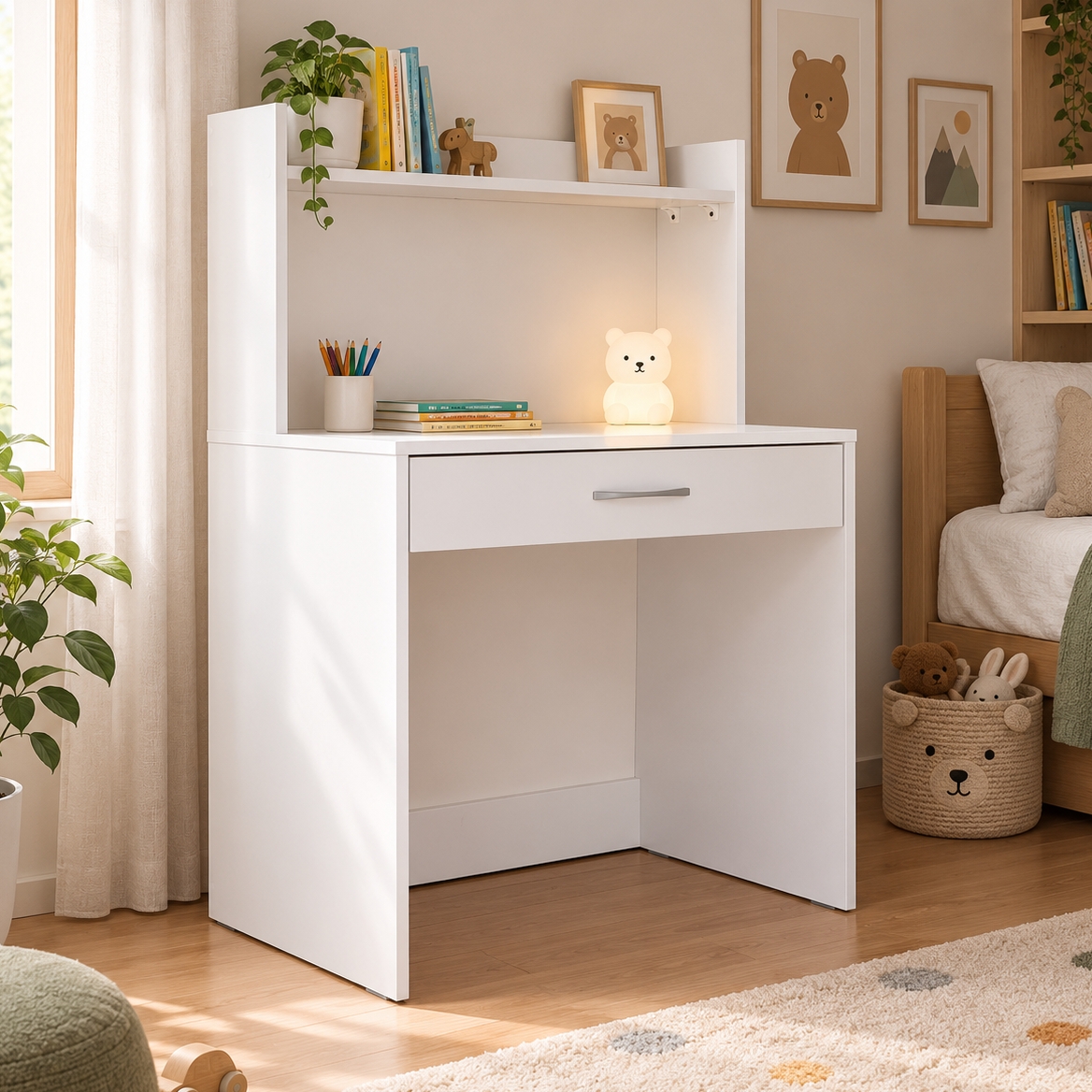 میز تحریر کتابخانه دار مدل m102